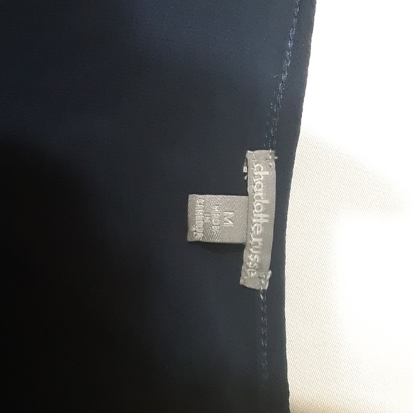 Charlotte Russe sheer long sleeved blouse - Picture 4 of 5